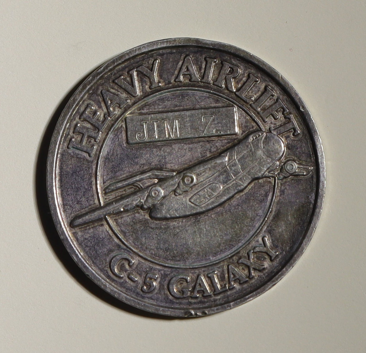 9th Military Airlift Squadron C-5 Galaxy The Pelicans Silver