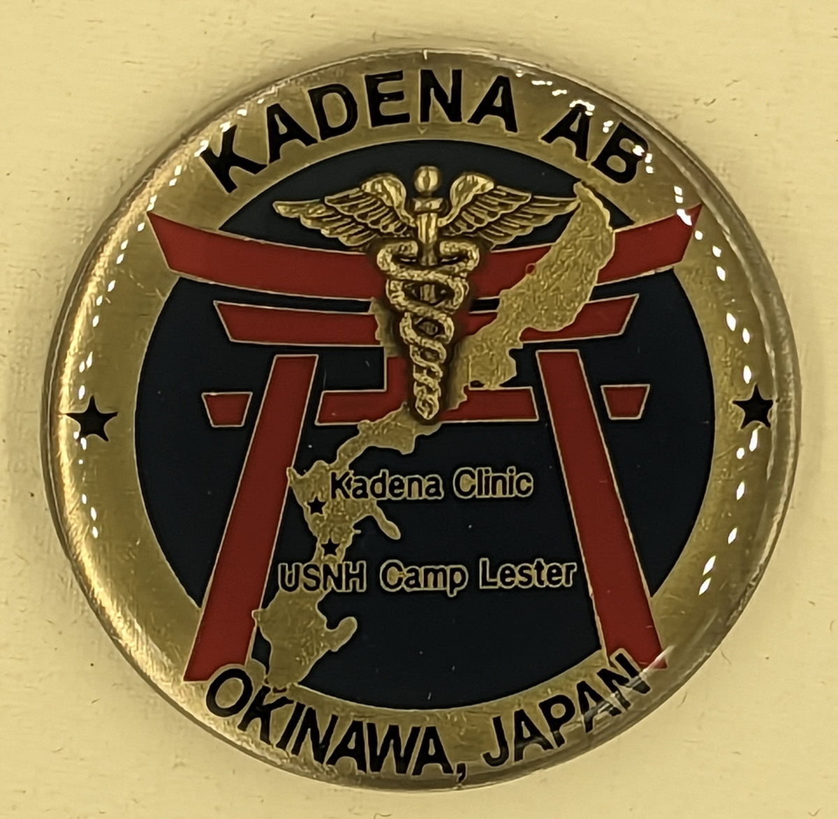 Combat Medics Kadena AB Okinawa Japan Air Force Challenge Coin Rolyat