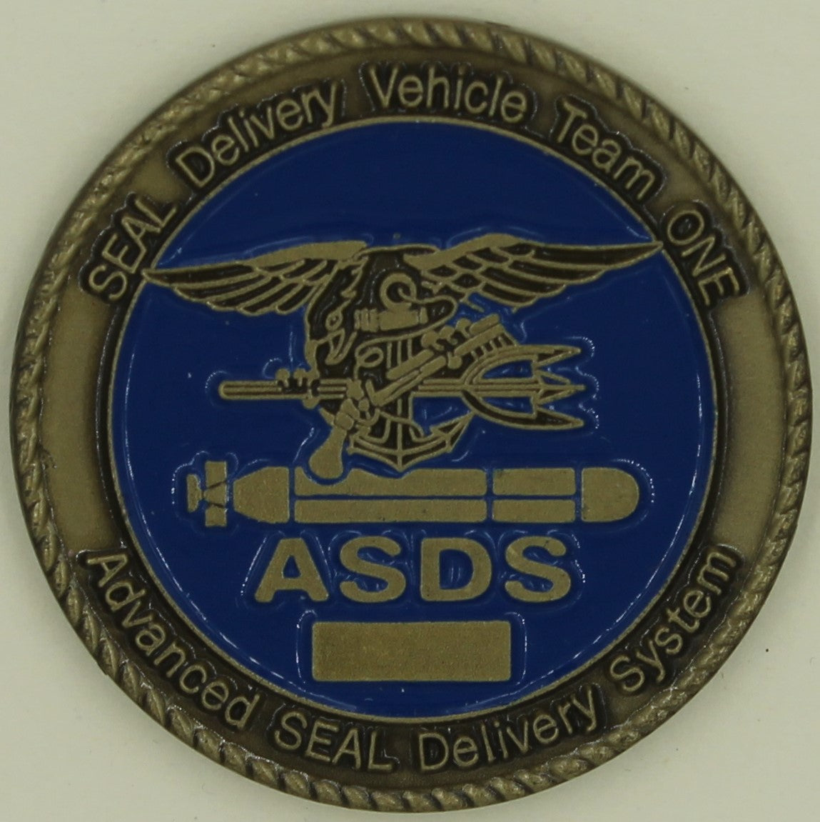 Advanced SEAL Delivery System SDVT1 Frog Haulers Navy Challenge Coin