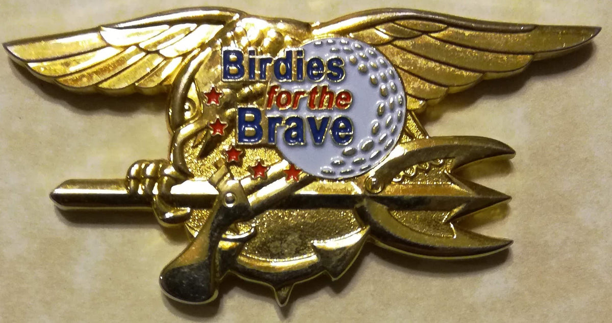 SEALs Promoted Birdies For The Brave Navy Challenge Coin Rolyat
