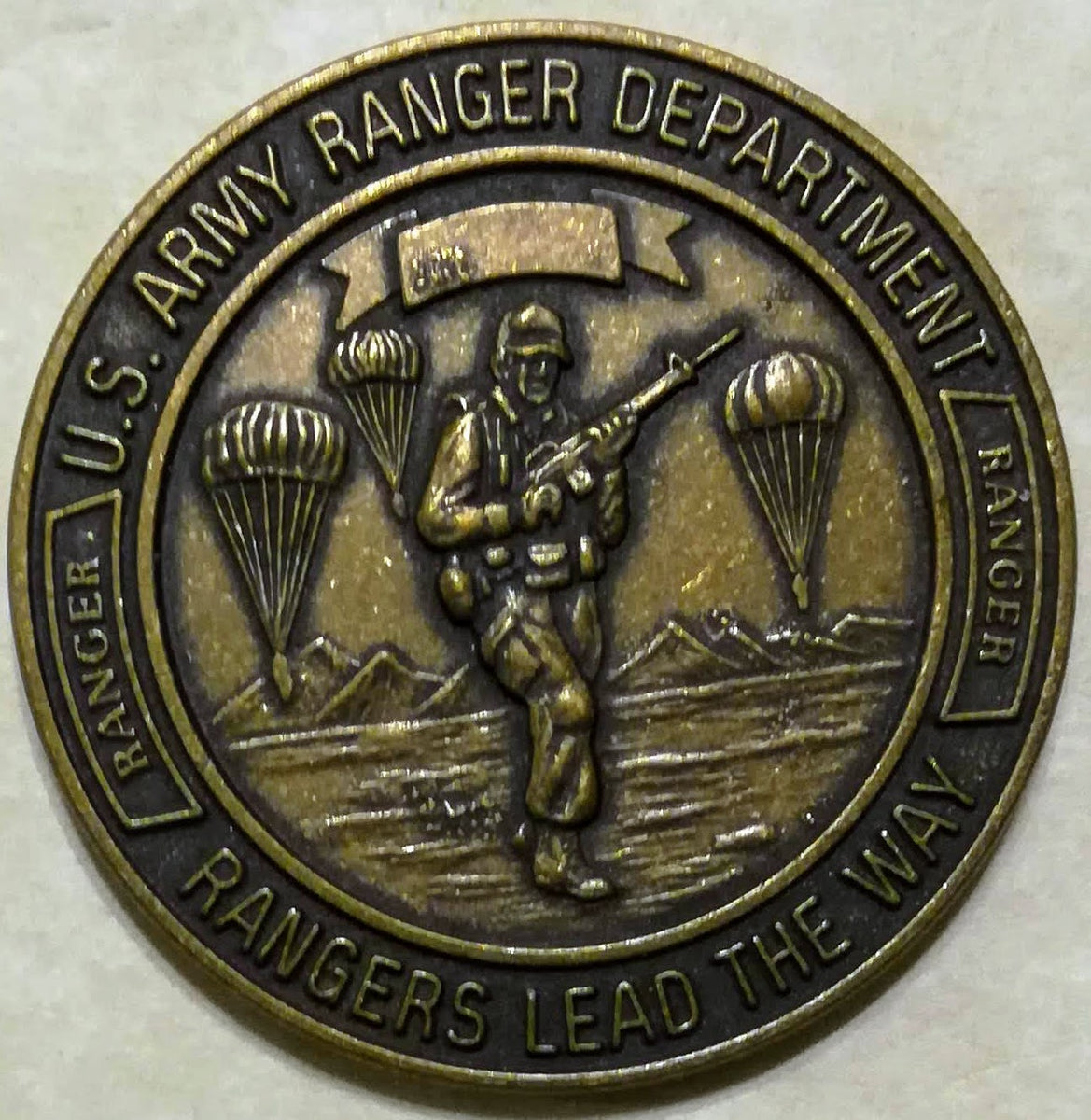 Army Ranger Department Infantry School Ft. Benning Army Challn