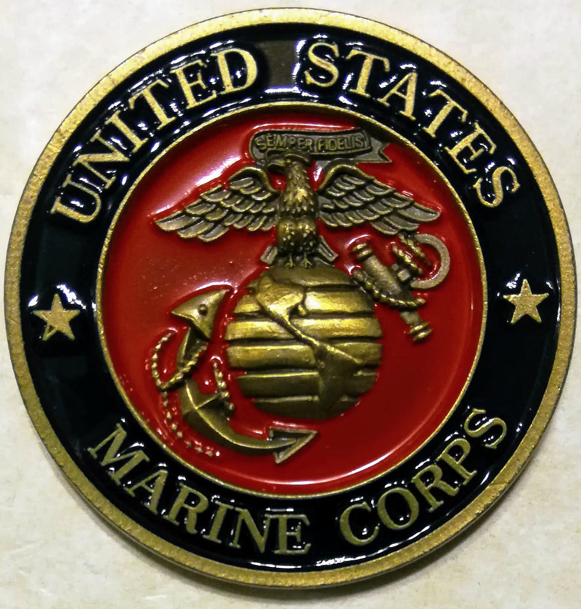 Cherry Point Marine Corps Challenge Coin – Rolyat Military Collectibles