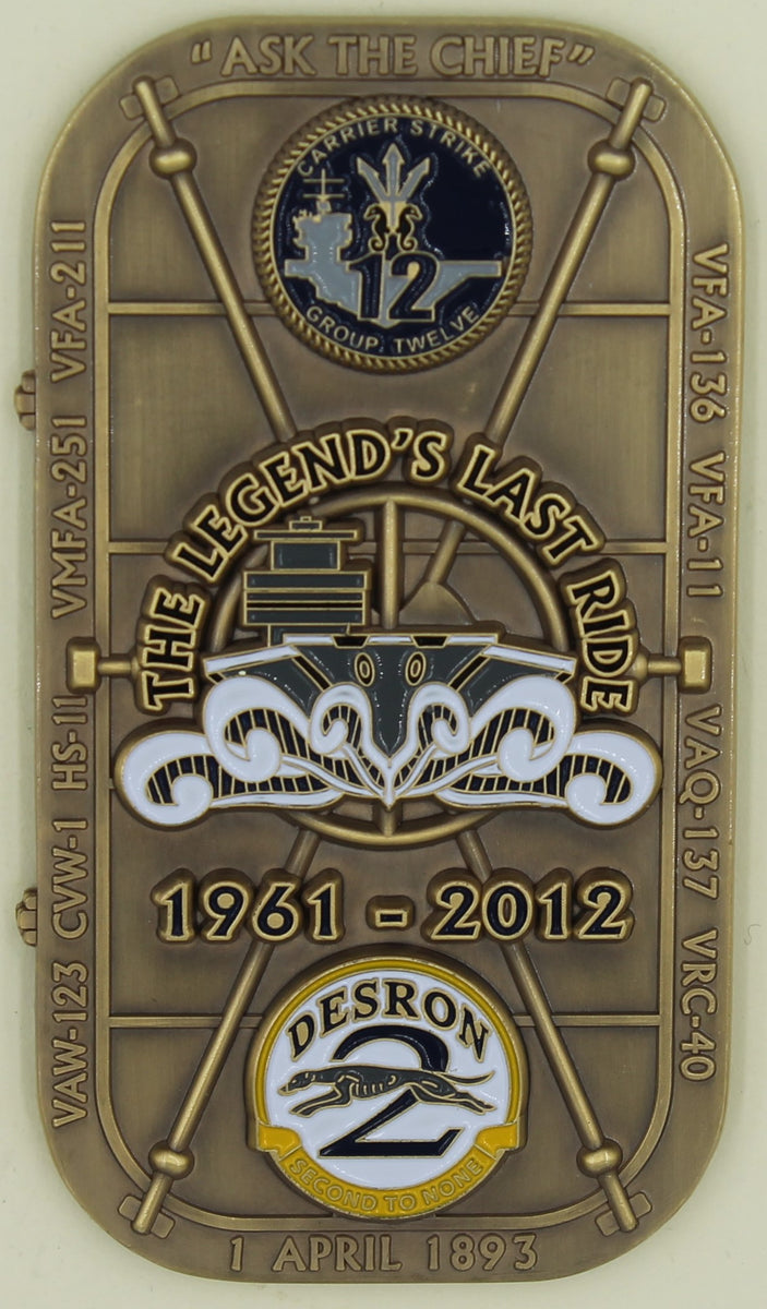 USS Enterprise Aircraft Carrier CVN-65 Final Deployment 2012 Navy