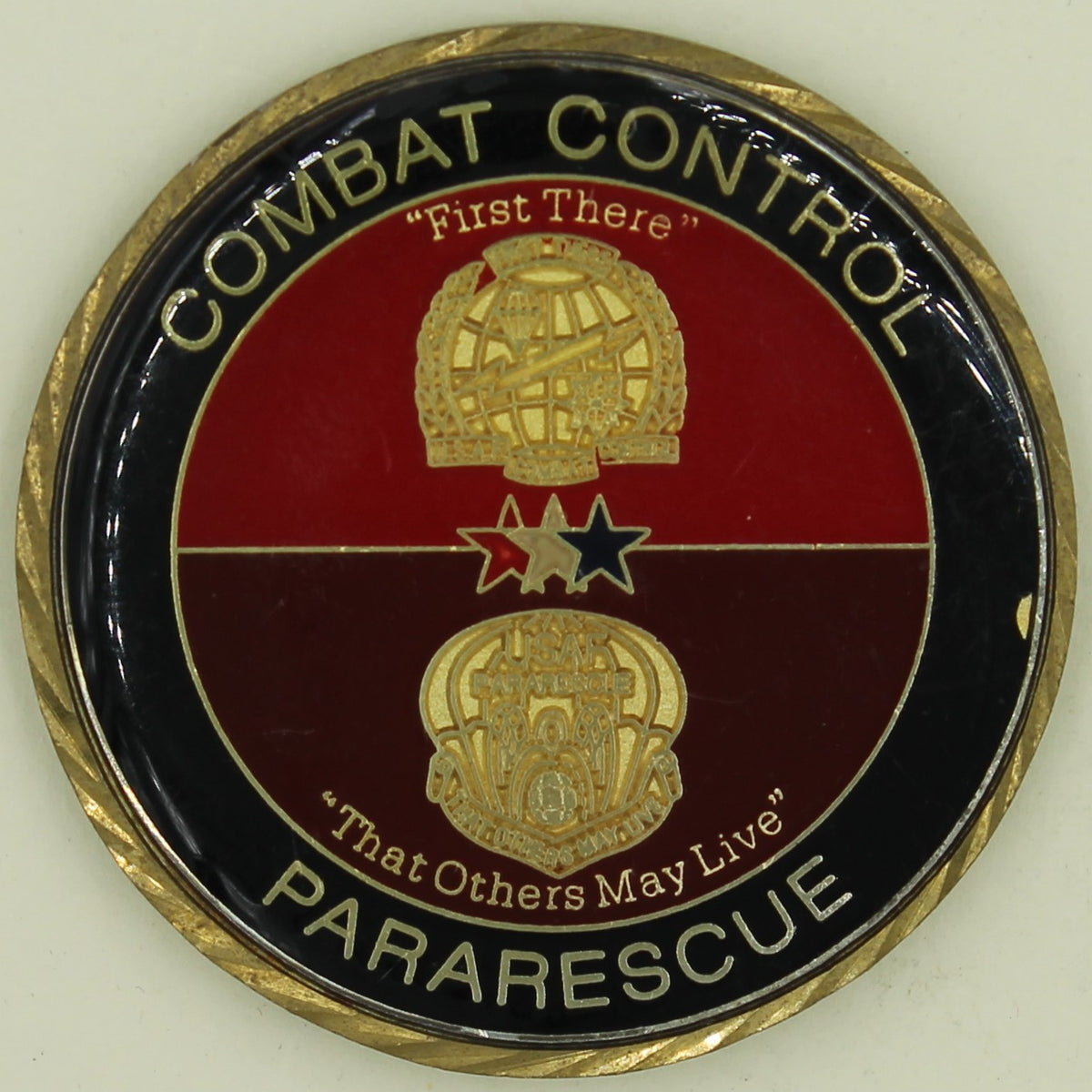 C- Star St. Louis University Challenge Coin  Center for Sustainment of  Trauma and Readiness Coins