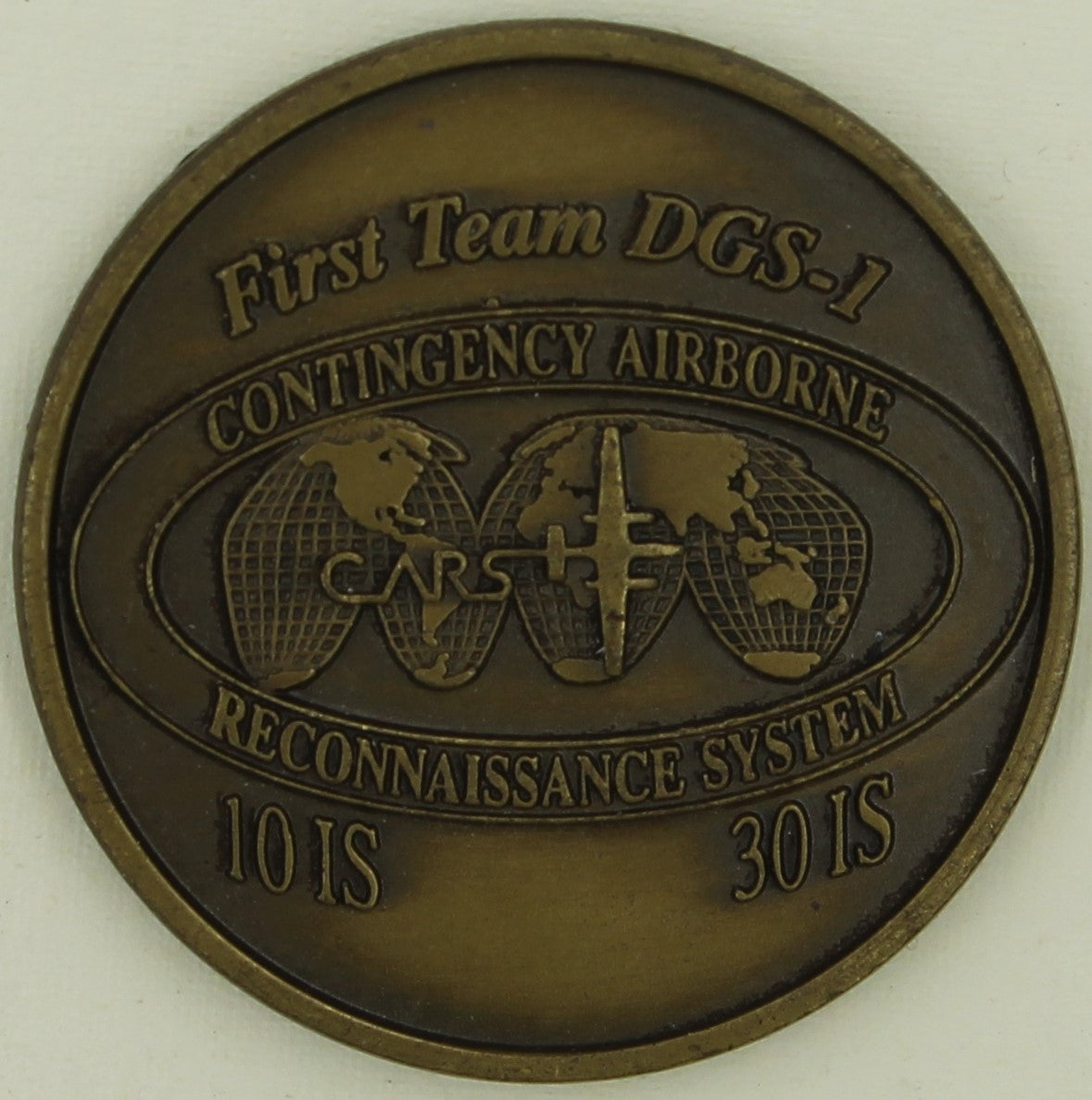 10th & 30th Intel Sq 1st Team DGS-1 U2 Dragon Lady Contingency Airborne  Recon Challenge Coin