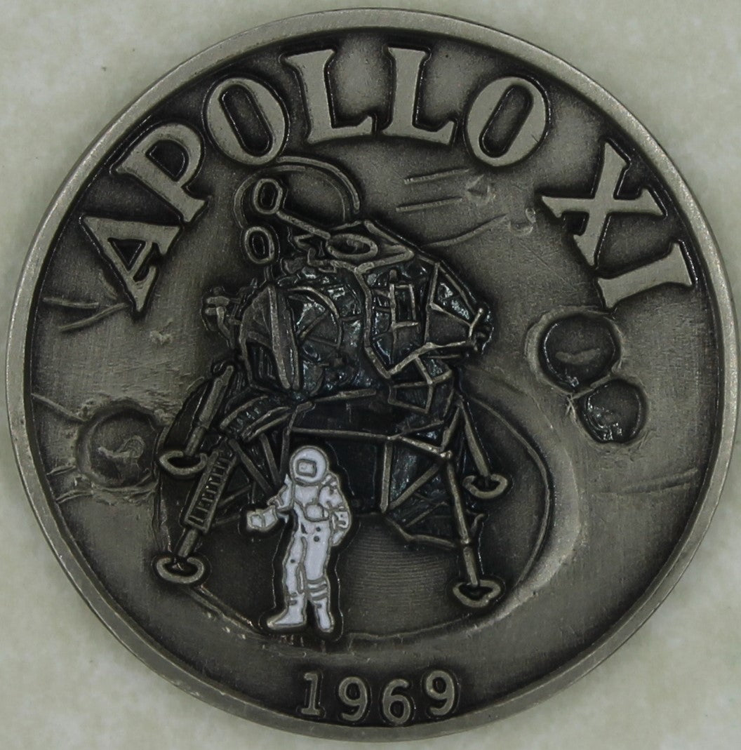 Apollo XI/11 25 Years 1969-1994 NASA Coin – Rolyat Military