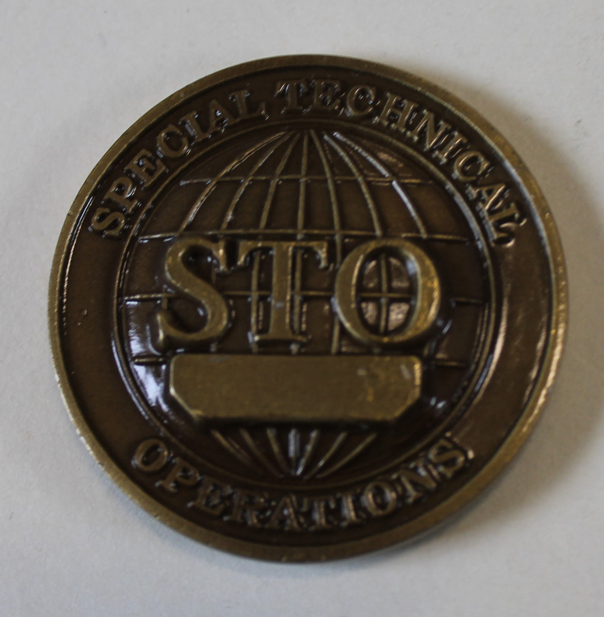 Special Technical Operations STO Challenge Coin Rolyat Military