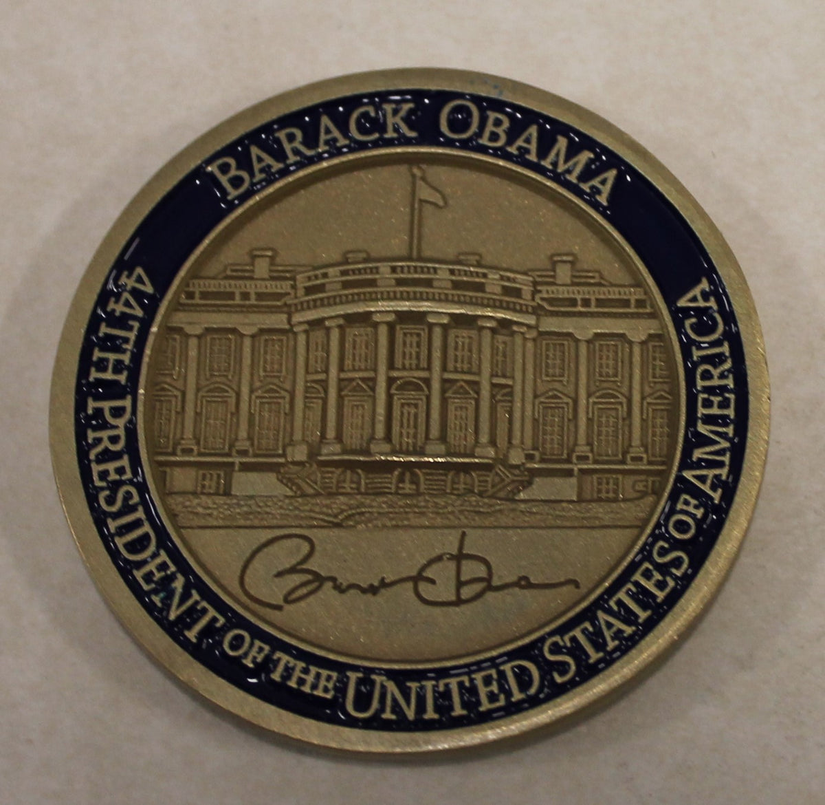 Barack Obama 44th President of the United States Challenge Coin ...