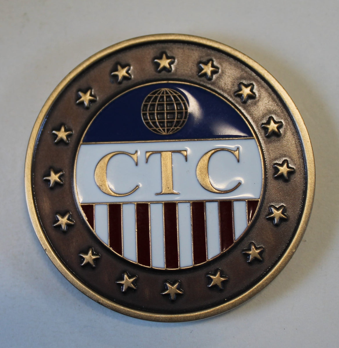 Central Intelligence Agency CIA Counter Terrorism Center Challenge Coi –  Rolyat Military Collectibles