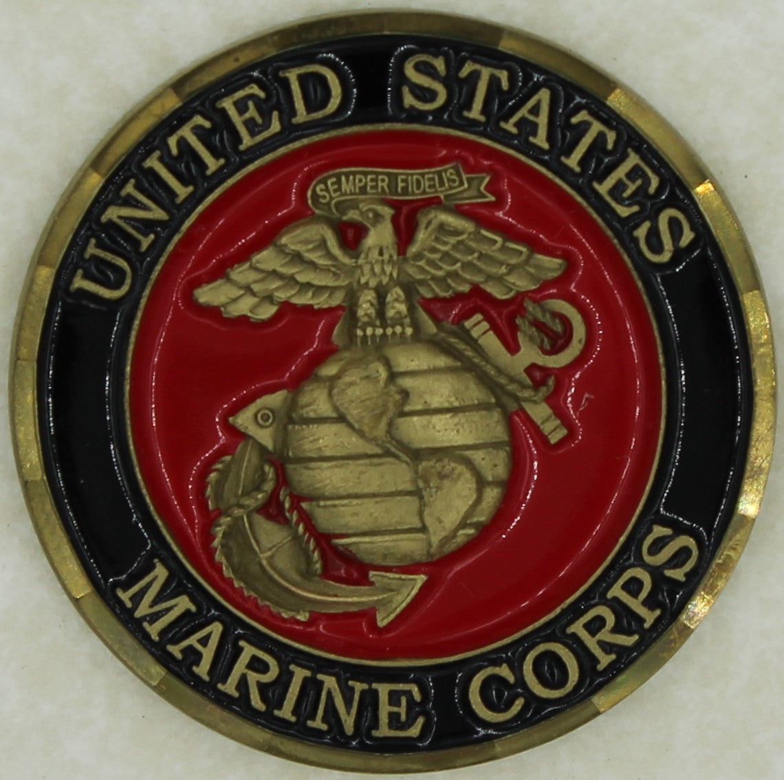 Marine Corps Master Gunnery Sergeant Challenge Coin