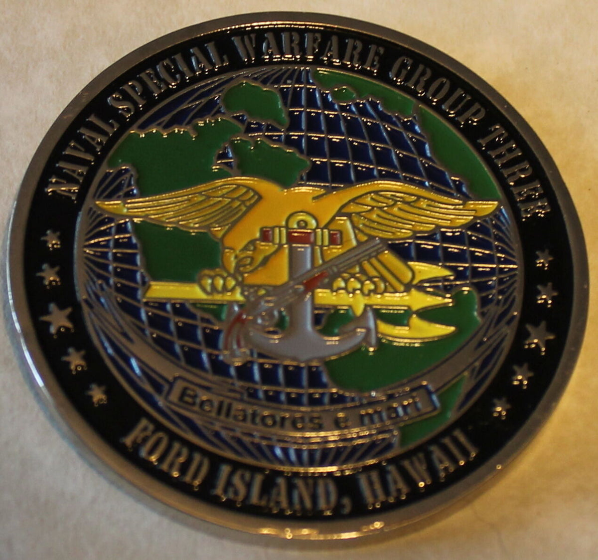 Naval Special Warfare Group 3 / Three Ford Island Hawaii Navy SEAL