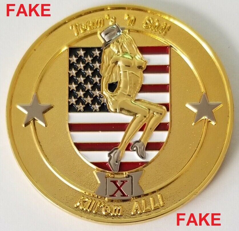 Sniper Navy SEAL Team's 'n Shit Kill'em ALL! Challenge Coin