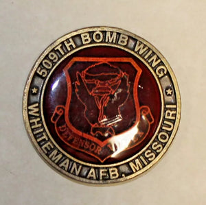 509th Bomb Wing B-2 Stealth Bomber #1 Whiteman AFB, MO Air Force Challenge Coin