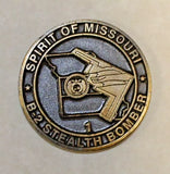 509th Bomb Wing B-2 Stealth Bomber #1 Whiteman AFB, MO Air Force Challenge Coin