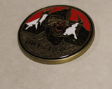 7th Special Forces Airborne 1st Battalion Bravo Company ODA 7122 Army Challenge Coin