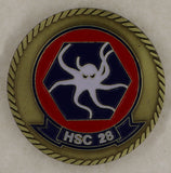 HSC 28 SUB HOC SIGNO VINCES Navy Challenge Coin