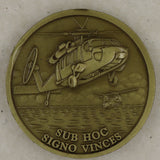 HSC 28 SUB HOC SIGNO VINCES Navy Challenge Coin