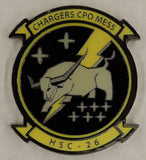 HSC-26 Chargers CPO Mess Navy Challenge Coin