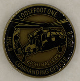 Helicopter Sea Combat Squadron Eight Eightballers Commander Navy Challenge Coin