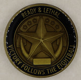 Helicopter Sea Combat Squadron Eight Eightballers Commander Navy Challenge Coin