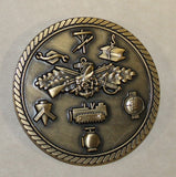 Seabee Construction Battalion Rates CB Bronze Finish Navy Challenge Coin