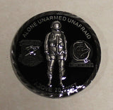Reconnaissance U2 / U-2 Dragon Lady Spy Plane CIA Antique Silver Air Force Challenge Coin