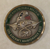 335th Fighter Squadron Aircraft Maintenance Unit Eagles Strike F-15 Eagle Chiefs Air Force Challenge Coin