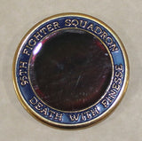 95th Fighter Squadron F-15 Eagle Tyndall AFB, FL Hologram Air Force Challenge Coin