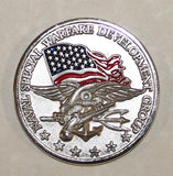 Naval Special Warfare DEVGRU SEAL Team Six/6 White Squadron Intelligence Tactical Support Element (TSE) Navy Challenge Coin