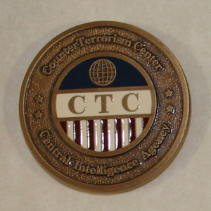 CIA Central Intelligence Agency / Counter Terrorism Center CTC Challenge Coin