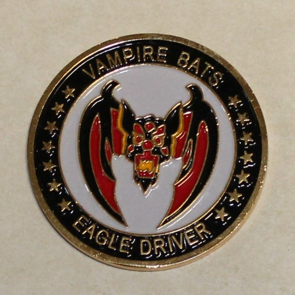 44th Fighter Squadron F-15 Eagle Kadena AB Japan Challenge Coin