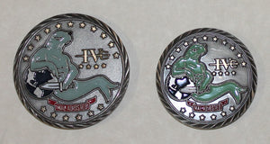 INFORMATION: SEAL Team Four/4 Navy 3-Troop's Insignia Challenge Coin