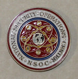 National Security Agency NSA National Security Operations Center NSOC SIGINT Team One / 1 Spying Challenge Coin