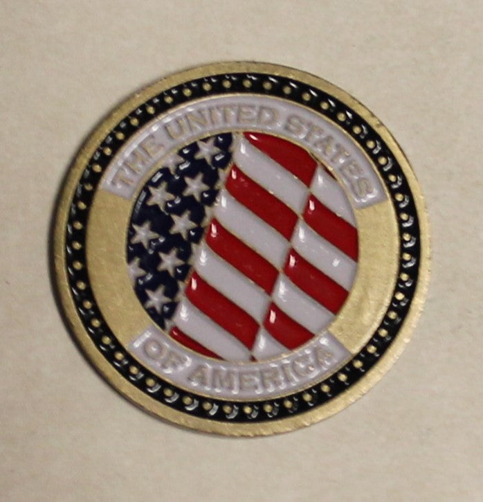 United States of America Pledge of Alligence American / Military Chall ...