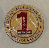 National Security Agency NSA National Security Operations Center NSOC SIGINT Team One / 1 Spying Challenge Coin