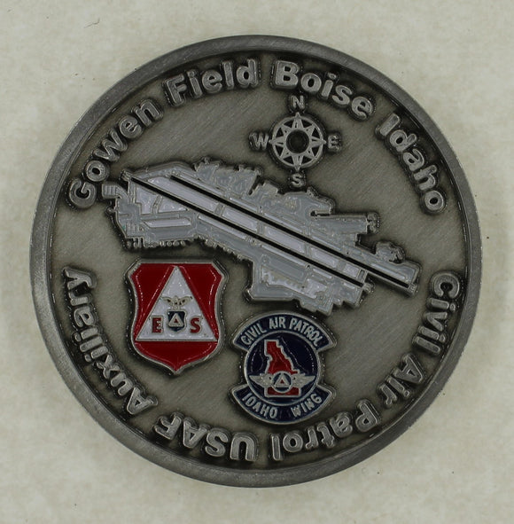 Gowen Field Boise Idaho Civil Air Patrol Air Force Challenge Coin