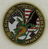 8 MXS Warfitters Kunsan AB ROK Air Force Challenge Coin