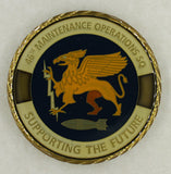 46th Maintenance Operations Sq Commander's Air Force Challenge Coin