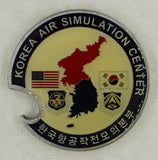 Korea Air Simulation Center A8A9 "Analyze This" Air Force Challenge Coin