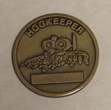 74th Fighter Squadron A-10 Warthog Hogkeeper Aircraft Maintenace Pope AFB, NC Air Force Challenge Coin