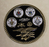 Naval Special Warfare Command Special Boat Squadron 1 / One Navy Challenge Coin / SWCC SEAL