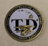 Naval Special Warfare Group 8 - Eight Training DET 8 Hawaii Navy SEAL Challenge Coin