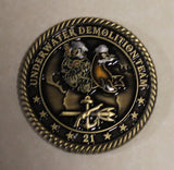 SEAL Team 4 / Four / Heritage Underwater Demolition Team UDT-21 Frogman Navy Challenge Coin