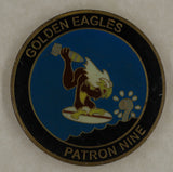 PATRON NINE Golden Eagles Navy Challenge Coin