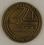 PATRON NINE Golden Eagles Navy Challenge Coin