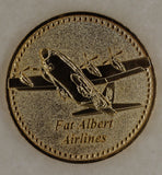 Blue Angels The Sky Is Not The Limit Fat Albert Airlines Navy Challenge Coin
