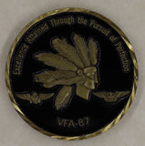 Strike Fighter Squadron 87 (VFA-87) Golden Warriors Navy Challenge Coin