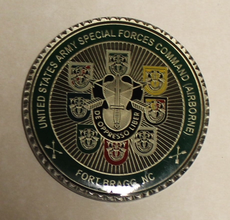 General Rudd Command Coin Commanding General United States Special Operations Command Airborne F ...