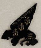 Strike Fighter Squadron 143 (VFA-143) Pukin' Dogs CPO Mess Navy Challenge Coin