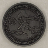 Electronic Attack Squadron 129 Vikings ser#314 Navy Challenge Coin